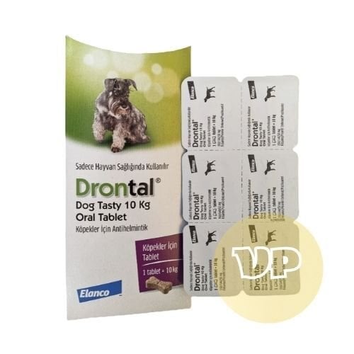 Drontal Köpek İç Parazit Tableti 6 Tablet (SKT:04.2027)