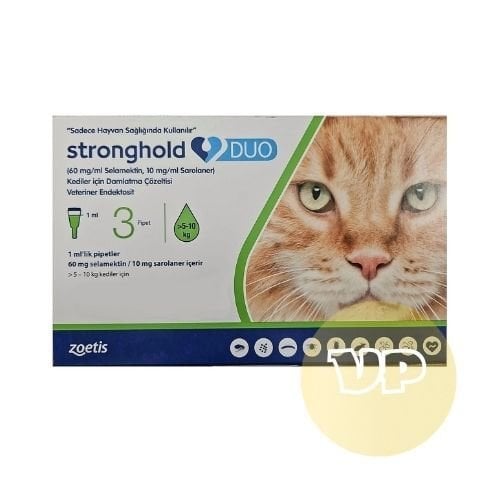Stronghold Duo 5-10 kg Kediler İçin 3 Pipet SKT:02.2027