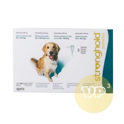 Stronghold Köpek 20-40 Kg için Damla 3 Pipet  SKT : 11.26