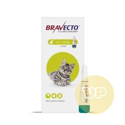 Bravecto Spot-On Kedi 112.5mg (1.2kg-2.8kg) 1 Pipet