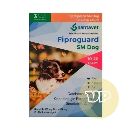 Fiproguard Köpek. 10-20 kg İçin Damla (3 Pipet) SKT:01.2027