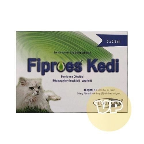 8 KUTU Fiproes Kedi 0.5 ML (3 Pipet) SKT :2028