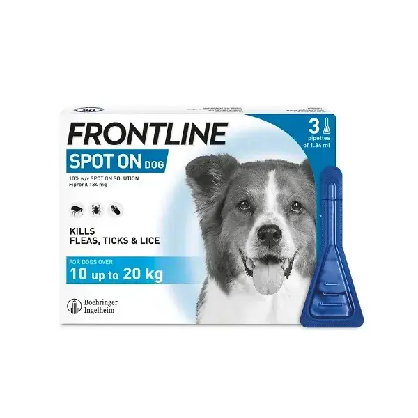 Frontline Spot On 10-20 Kg  SKT:31.08.2028