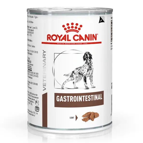 Royal Canin Gastrointestinal Yaş Köpek Maması 6 x 400 Gr (SKT:06.2027)
