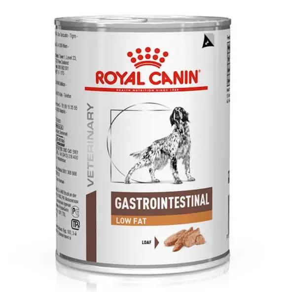 Royal Canin Gastrointestinal Low Fat Yaş Köpek Maması 6 x 420 Gr (SKT:09.2027)