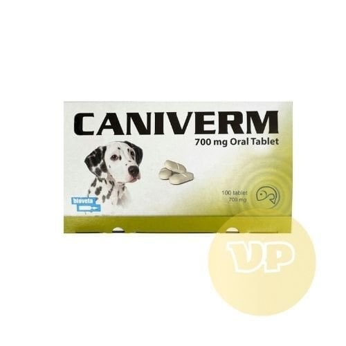 Caniverm 700 mg - 1 Kutu ( 100 Tablet) SKT:11.2026