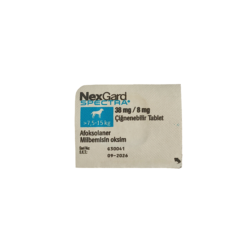 TEK  TABLET  Nexgard Spectra  7.5 - 15 Kg SKT:09.2026