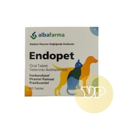 Albafarma Endopet Kedi-Köpek İçin 50 lik  SKT:*08.2027