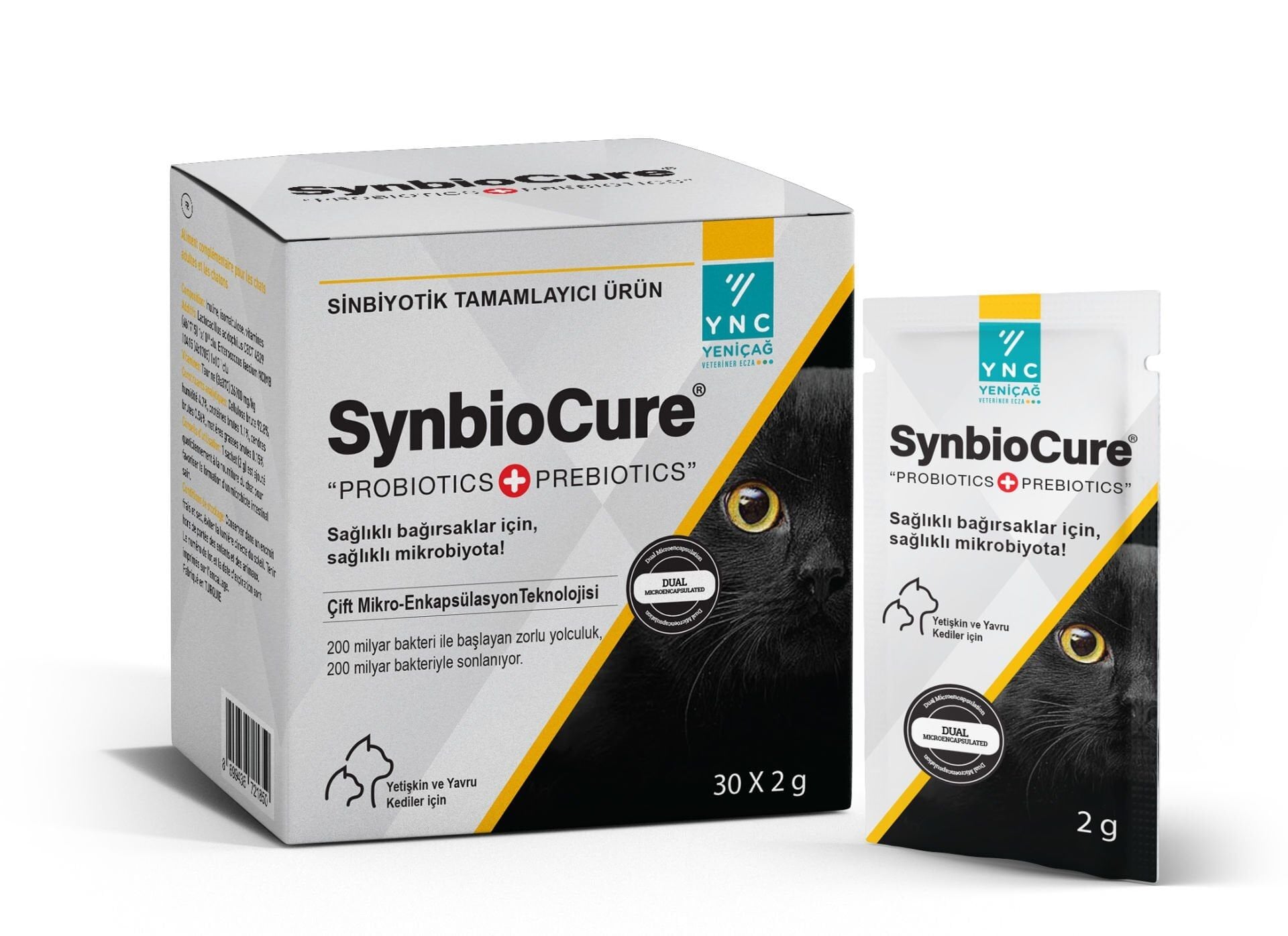 Synbiocure  Probiyotik+Prebiyotik Şase 30x2 Gr  ( SKT:2028 )