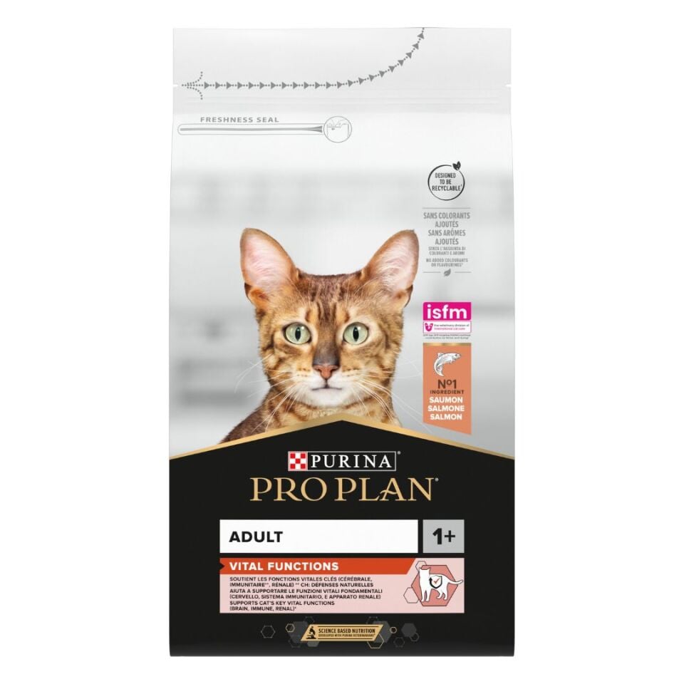 Pro Plan Pro Plan Vital Functions Adult Somonlu Yetişkin Kuru Kedi Maması 3 Kg  (SKT: 09.2026)
