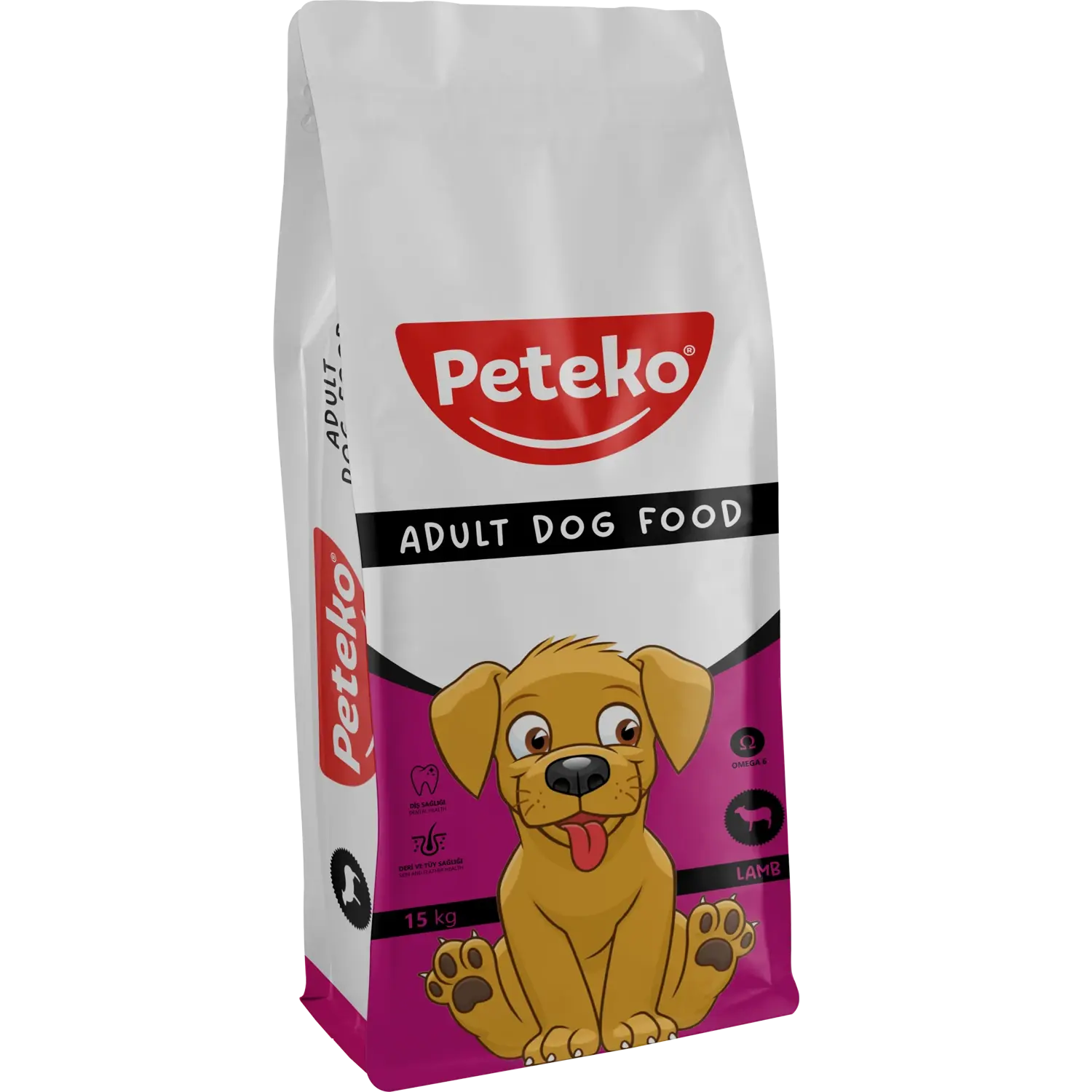 Peteko Kuzulu Yetişkin Köpek Maması 15 KG  (SKT:12.2026)