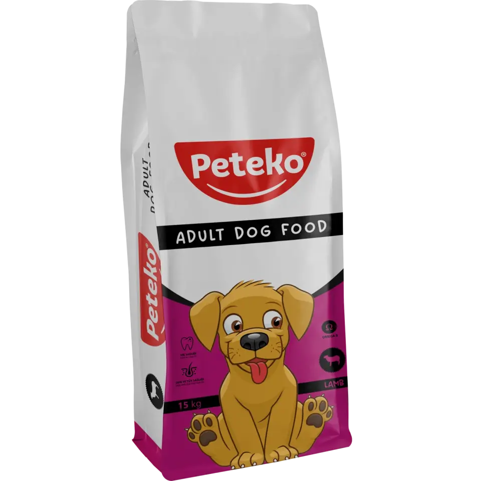 Peteko Kuzulu Yetişkin Köpek Maması 15 KG  (SKT:12.2026)