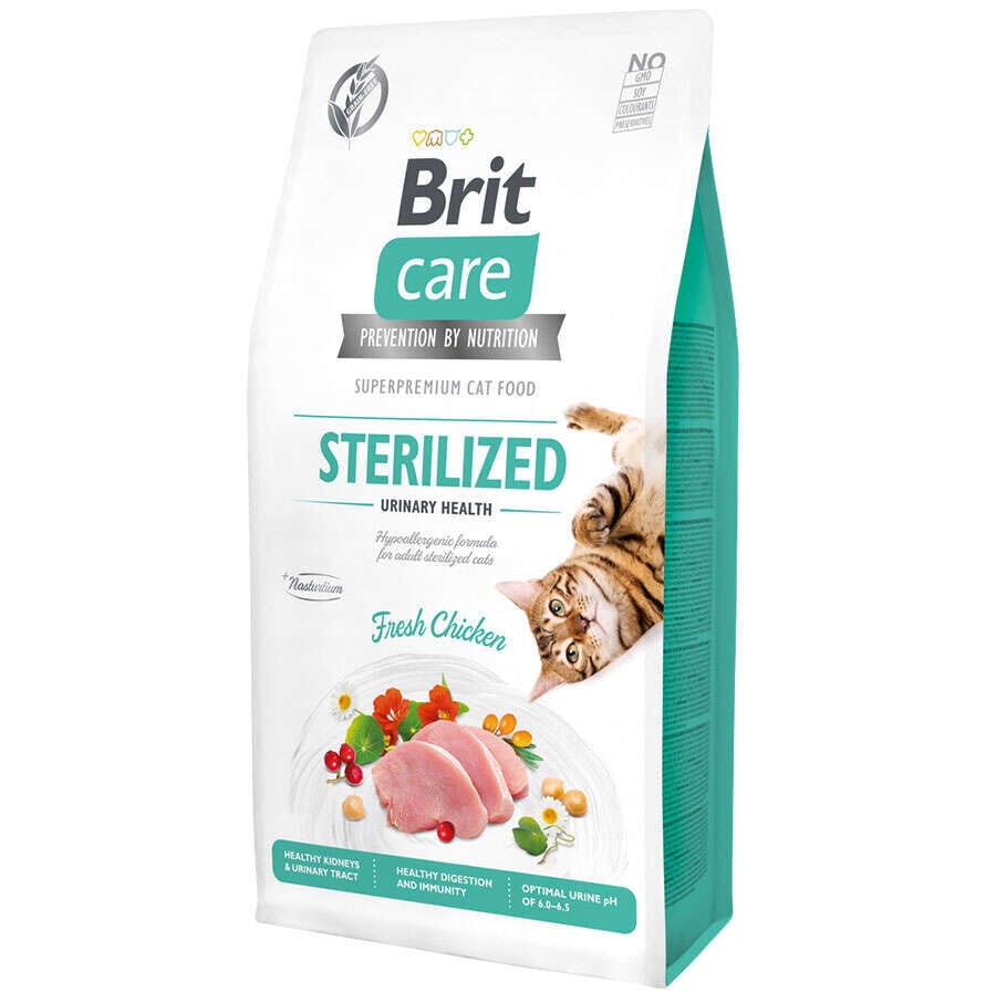 Brit Care Sterilized Urinary Health Tavuklu Tahılsız Kısırlaştırılmış Kedi Maması 7 Kg