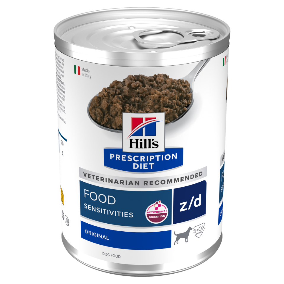 Hill's Prescription Diet Food Sensitive  z/d Köpek Maması 370 Gr x 12 ADET ( SKT:09.2026)